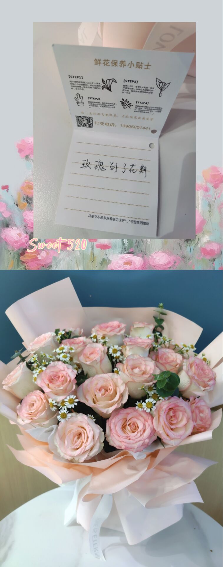 玫瑰到了花期