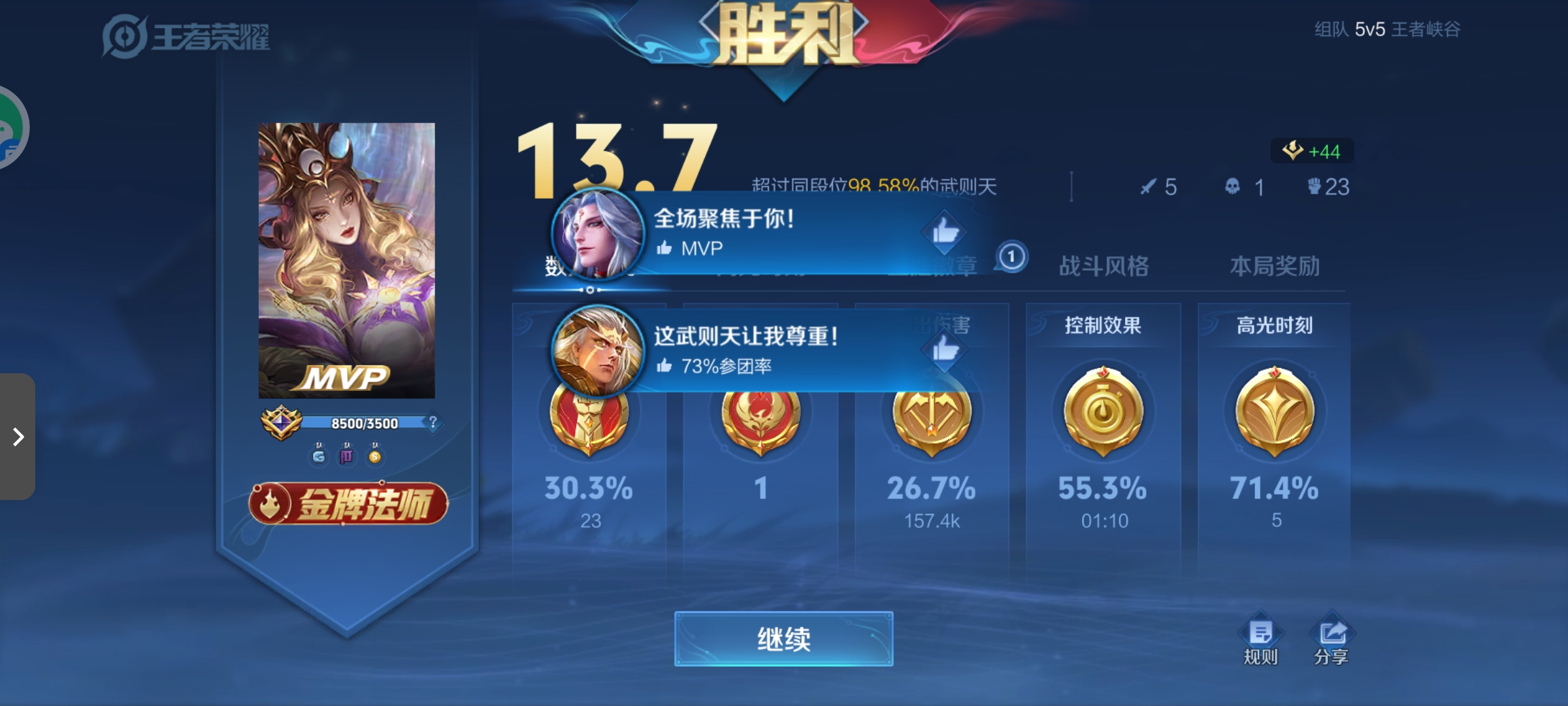 1