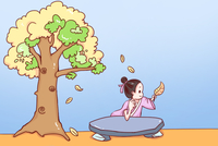 落叶知秋
