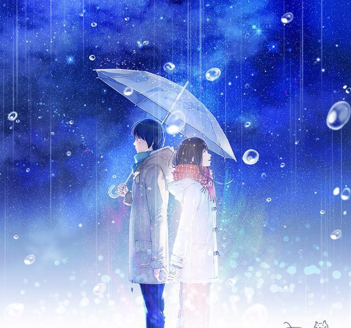 你那里下雨了吗?你想跟谁同打一个伞呢?