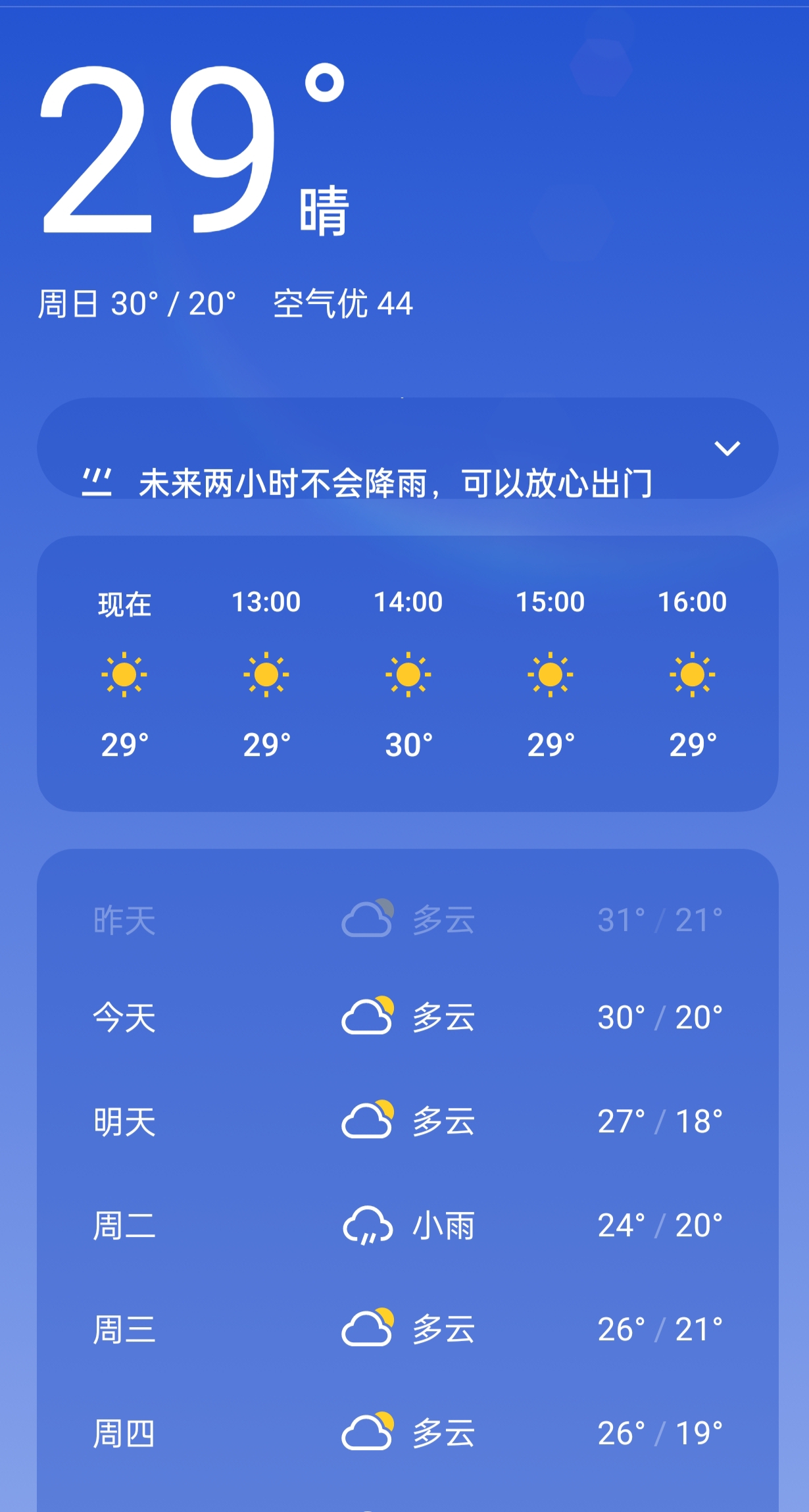 　　今天的大太阳遮阳伞都挡不住　゛　