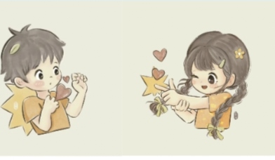 来个同框