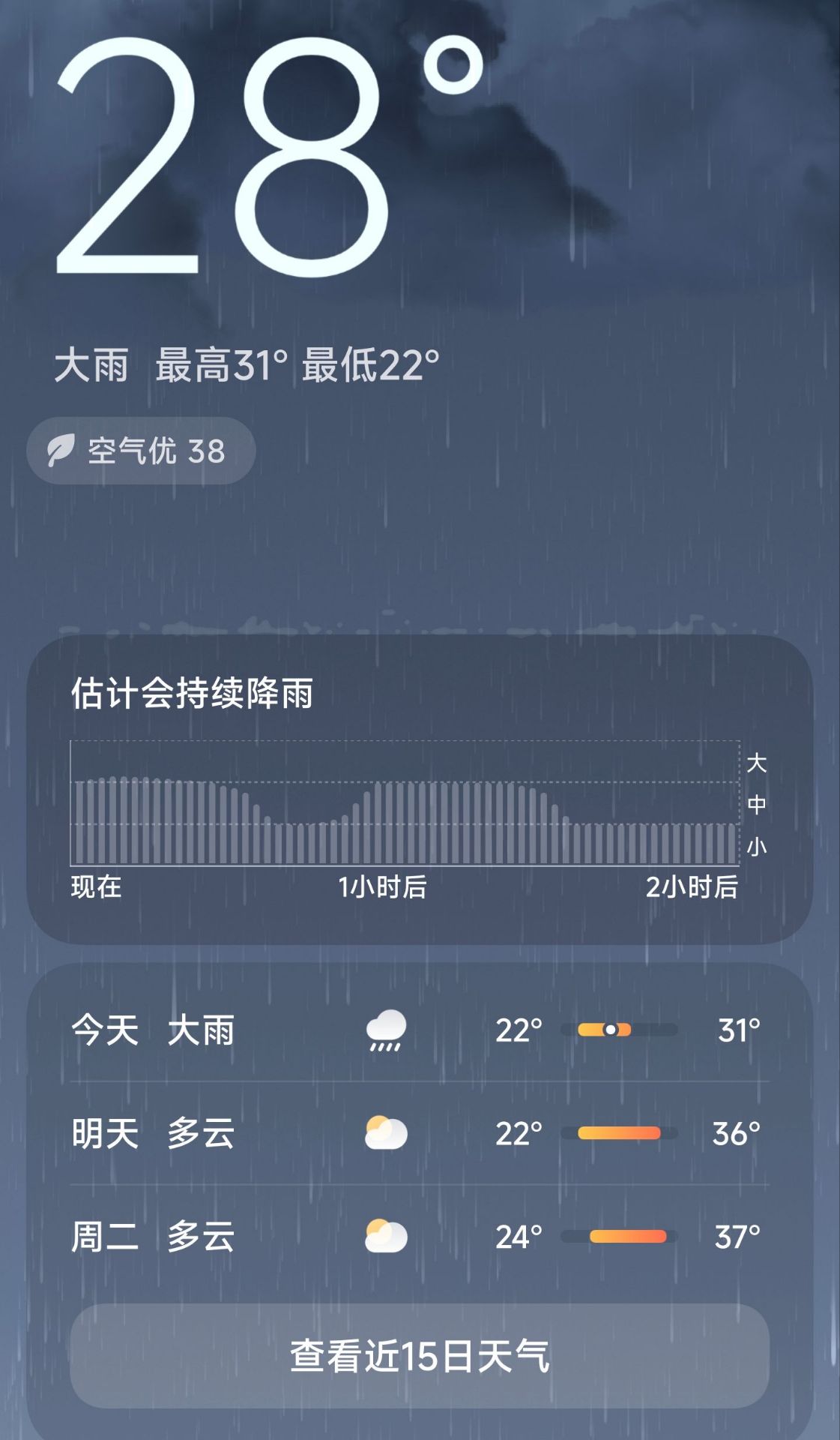 终于下雨了!!