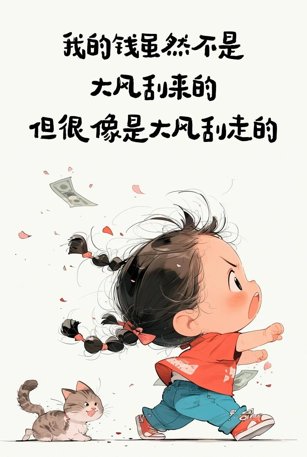 我有钱怎么了～