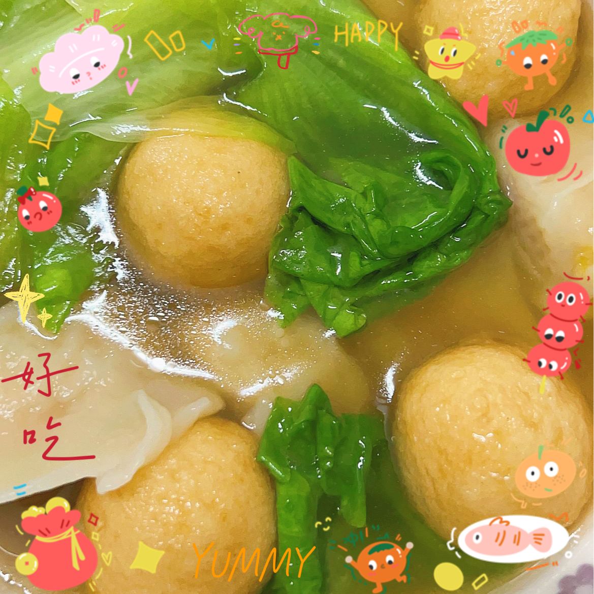 　　早餐